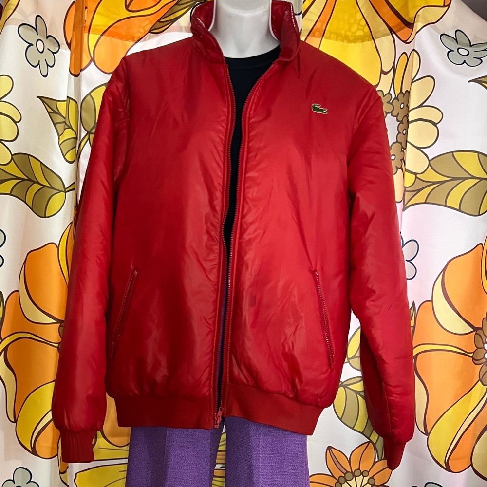 B20 Lacoste Vintage Bomber L Men Jacket with Hood
